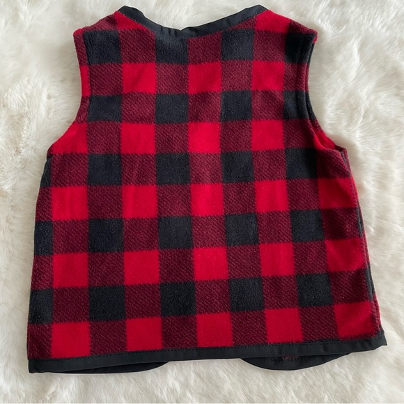 CARTER’S NWOT Baby Buffalo Check Vest 3 Months - Picture 2 of 9